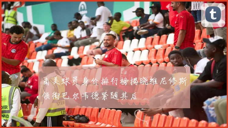 南美球员身价排行榜揭晓维尼修斯领衔巴尔韦德紧随其后